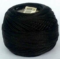 DMC Perle Cotton Size 8 310 Black 100% Cotton